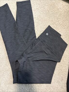 lululemon Charcoal Heather Sculpt Leggings